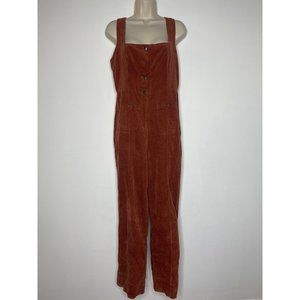 Urban Outfitters Meridian Button-Front Jumpsuit Size Medium